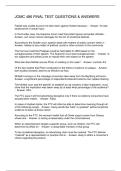 JOMC 486 FINAL TEST QUESTIONS & ANSWERS
