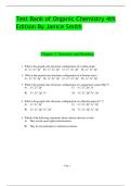 Organic Chemistry&comma; 4th Edition by Janice Smith &ndash; Complete Test Bank with Answers