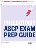 Phlebotomy ASCP Exam Review & Practice