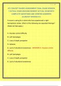 ATI CONCEPT BASED ASSESSMENT FINAL EXAM VERSION 1 ACTUAL EXAM 2025&sol;2026 NEWEST ACTUAL EXAM WITH COMPLETE QUESTIONS AND VERIFIED ANSWERS &vert;ALREADY GRADED A&plus;&vert; 