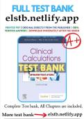 test&lowbar;bank&lowbar;for&lowbar;clinical&lowbar;calculations&lowbar;10th&lowbar;edition&lowbar;kee&lowbar;full&lowbar;chapter&period;