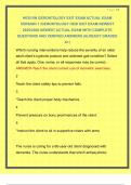 HESI RN GERONTOLOGY EXIT EXAM ACTUAL EXAM VERSION 1 &sol;GERONTOLOGY HESI EXIT EXAM NEWEST 2025&sol;2026 NEWEST ACTUAL EXAM WITH COMPLETE QUESTIONS AND VERIFIED ANSWERS &vert;ALREADY GRADED A&plus;&vert;