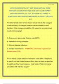 HESI RN GERONTOLOGY EXIT EXAM ACTUAL EXAM VERSION 2 &sol;GERONTOLOGY HESI EXIT EXAM NEWEST 2025&sol;2026 NEWEST ACTUAL EXAM WITH COMPLETE QUESTIONS AND VERIFIED ANSWERS &vert;ALREADY GRADED A&plus;&vert;