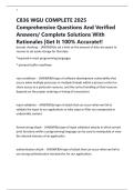 C836 WGU COMPLETE 2025 Comprehensive Questions And Verified Answers&sol; Complete Solutions With Rationales &vert;Get It 100&percnt; Accurate&excl;&excl;