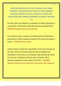 HESI RN GERONTOLOGY EXIT EXAM ACTUAL EXAM VERSION 3 &sol;GERONTOLOGY HESI EXIT EXAM NEWEST 2025&sol;2026 NEWEST ACTUAL EXAM WITH COMPLETE QUESTIONS AND VERIFIED ANSWERS &vert;ALREADY GRADED A&plus;&vert;
