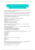 CHAMBERLAIN NR-222 FINAL EXAM WITH ALL CORRECT & 100&percnt; VERIFIED ANSWERS&vert;ACTUAL COMPLETE EXAM&vert;UPDATED TO PASS