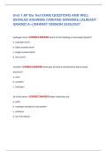 Unit 1 AP Bio Test EXAM QUESTIONS AND WELL  DETAILED ANSWERS &lpar;VERIFIED ANSWERS&rpar; &vert;ALREADY  GRADED A&plus;&vert;&vert;NEWEST VERSION 2026&sol;2027
