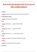 Real asvab Exam &lpar;Latest 2026&sol;2027 Update&rpar; Complete Questions and Guide Answers&comma; 100&percnt; Verified Graded A&plus;