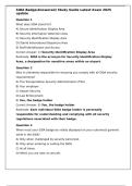 SIDA Badge&lpar;Answered&rpar; Study Guide Latest Exam 2025 update