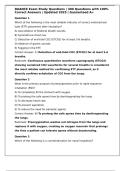 DAANCE Exam Study Questions &vert; 300 Questions with 100&percnt; Correct Answers &vert; Updated 2025 &vert; Guaranteed A&plus;