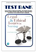 Test Bank for Legal Ethical Issues in Nursing&comma; 7th Edition &lpar;Peason&comma; 2019&rpar; by Guido&comma; Isbn no&semi; 9780134701233&comma; &lpar;Chapters 1-21&rpar; Complete Study Guide&excl;&excl;&excl;&excl;&excl;