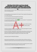 PNP PRACTICE TEST 1&vert;ACTUAL EXAM QUESTIONS AND WELL DETAILED ANSWERS&vert;LATEST 2025&sol;2026&vert;GRADED A&plus;