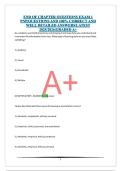 END OF CHAPTER QUESTIONS EXAM 1 PNP&vert;EXAM QUESTIONS AND 100&percnt; CORRECT ANSWERS&vert;LATEST 2025&sol;2026&vert;GRADED A&plus;&vert;VERIFIED