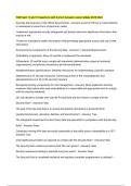 HIM Exam 12 and 13 Questions with Correct Answers Latest Update 2025-2026