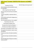 SANS Security's Foundation  UPDATED ACTUAL Questions and CORRECT  Answers