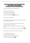 PNP MANAGEMENT&colon; EXAM 3&vert;QUESTIONS AND 100&percnt; CORRECT AND VERIFIED ANSWERS&vert;LATEST 2025&sol;2026&vert;GRADED A&plus;