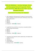CMN 548 MODULE 1 Verified Multiple Choice  and Conceptual Actual Frequently Tested  Exam Questions With Reviewed 100&percnt; Correct  Detailed Answers   Guaranteed Pass&excl;&excl;Current Update&excl;&excl; 