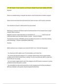 CPT 209 Chapter 5 Exam Questions and Answers Already Passed Latest Update 2025-2026