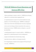 PCN-107 Midterm Exam Questions and Answers 100&percnt; Pass