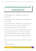 pcn-107 midterm Exam Questions and Answers 100&percnt; Pass