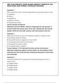 IBEC Electrology Certification Exam 2025 &ndash; Complete Questions&comma; Correct Answers&comma; and Study Guide