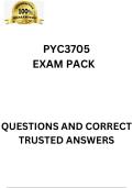PYC3705 LATEST EXAM PACK 2025 &lbrack;DETAILED QUESTIONS AND ANSWERS&rsqb;
