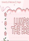 Lumps in the breast