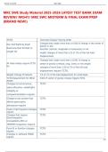 MKC SWE Study Material 2025-2026 LATEST TEST BANK EXAM  REVIEW&sol; NR547&sol; MKC SWC MIDTERM & FINAL EXAM PREP  &lpar;BRAND NEW&excl;&rpar;