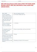 MKC SWE Study Material 2025-2026 LATEST TEST BANK EXAM  REVIEW&sol; NR547&sol; MKC SWC MIDTERM & FINAL EXAM PREP  &lpar;BRAND NEW&excl;&rpar;