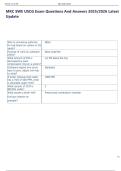 MKC SWE USCG Exam Questions And Answers 2025&sol;2026 Latest  Update 