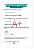 PNP EXAM QUESTIONS AND 100&percnt; CORRECT AND WELL DETAILED ANSWERS&vert;LATEST 2025&sol;2026&vert;GUARANTEED A&plus;
