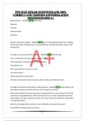 PNP QUIZ 4&vert;EXAM QUESTIONS AND 100&percnt; CORRECT AND VERIFIED ANSWERS&vert;LATEST 2025&sol;2026&vert;GRADED A&plus;