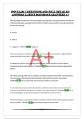 PNP EXAM 3 QUESTIONS AND WELL DETAILED ANSWERS &vert;LATEST 2025&sol;2026&vert;GUARANTEED A&plus;
