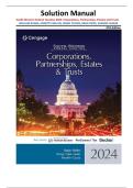 Solution Manual &ndash; South-Western Federal Taxation 2024 &vert; Corporations&comma; Partnerships&comma; Estates & Trusts &vert; 47th Edition