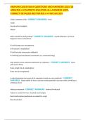 IHUMAN CASES EXAM QUESTIONS AND ANSWERS 2025&sol;26 UPDATED A COMPLETE SOLUTION ALL ANSWERS 100&percnt; CORRECT DETAILED BEST RATED A&plus; FOR SUCCESS