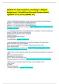 WGU D104 Intermediate Accounting II &vert; PA&vert; Pre - Assessment &vert; Actual Questions and Answers Latest Updated 2025&sol;2026 &lpar;Graded A&plus;&rpar;