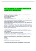 NEA-BC PRACTICE QUESTIONS WITH COMPLETE SOLUTIONS