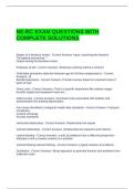 NE-BC EXAM QUESTIONS WITH COMPLETE SOLUTIONS
