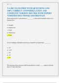 VA HIC EXAM PREP WITH QUESTIONS AND  100&percnt; CORRECT ANSWERS&vert;&vert; LATEST AND  COMPLETE VERSION 2025-2026 WITH EXPERT  VERIFIED SOLUTIONS&vert;&vert; ASSURED PASS 