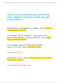  NICET LEVEL III HYDRAULICS QUESTIONS AND CORRECT ANSWERS LATEST 2025-2026 EXAM UPDATE