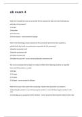 ob exam 4 prep questions and answers all correct 100&percnt; verified&period;
