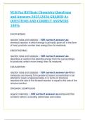 NLN Pax RN Basic Chemistry Questions  and Answers 2025&sol;2026 GRADED A&plus;  QUESTIONS AND CORRECT ANSWERS  100&percnt; 