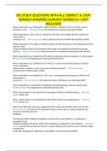 ISO STUDY QUESTIONS WITH ALL CORRECT & 100&percnt; VERIFIED ANSWERS&vert;ALREADY GRADED A&plus; &lpar;JUST RELEASED&rpar;