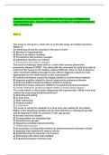 HESIRNFundamentals&comma;HESIrn&HESIRNPharmacologyCOMBINATION EXAMINATION2025-2026QUESTIONSWITHCORRECTANSWERSVERIFIED 100&percnt;GRADEDA&plus;