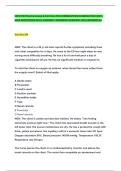HESIRNPharmacology&ExitHesiRNCOMBINATIONEXAMINATION2025- 2026QUESTIONSWITHCORRECTANSWERSVERIFIED100&percnt;GRADEDA&plus;