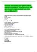 Pedorthist Exam Review 2025 COMPREHENSIVE EXAM QUESTIONS WITH DETAILED VERIFIED AND 100&percnt; CORRECT ANSWERS BRAND NEW EXAM ALREADY GRADED A&plus;&excl;&excl;