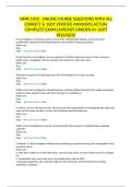 NFPA 1033 - ONLINE COURSE QUESTIONS WITH ALL CORRECT & 1005 VERIFIED ANSWERS&vert;ACTUAL COMPLETE EXAM&vert;ALREADY GRADED A&plus; &lpar;JUST RELEASED&rpar;