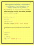 ABRET PRACTICE EXAM VERSION 2 2025&sol;2026 NEWEST ACTUAL EXAM WITH COMPLETE QUESTIONS AND VERIFIED ANSWERS &vert;ALREADY GRADED A&plus;&vert; 