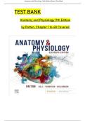 TEST BANK  Anatomy and Physiology 11th Edition  by Patton, Chapter 1 to 48 Covered  