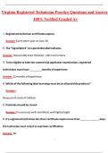 Bundled Package Deal For Virginia Pesticide Applicator Exams &lpar;Latest 2026&sol;2027 Update&rpar; Complete Questions and Guide Answers&comma; 100&percnt; Verified Graded A&plus;